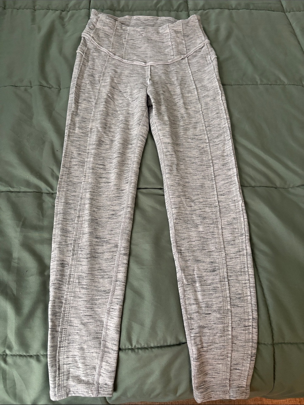 Free People Grey Heather Active Leggings